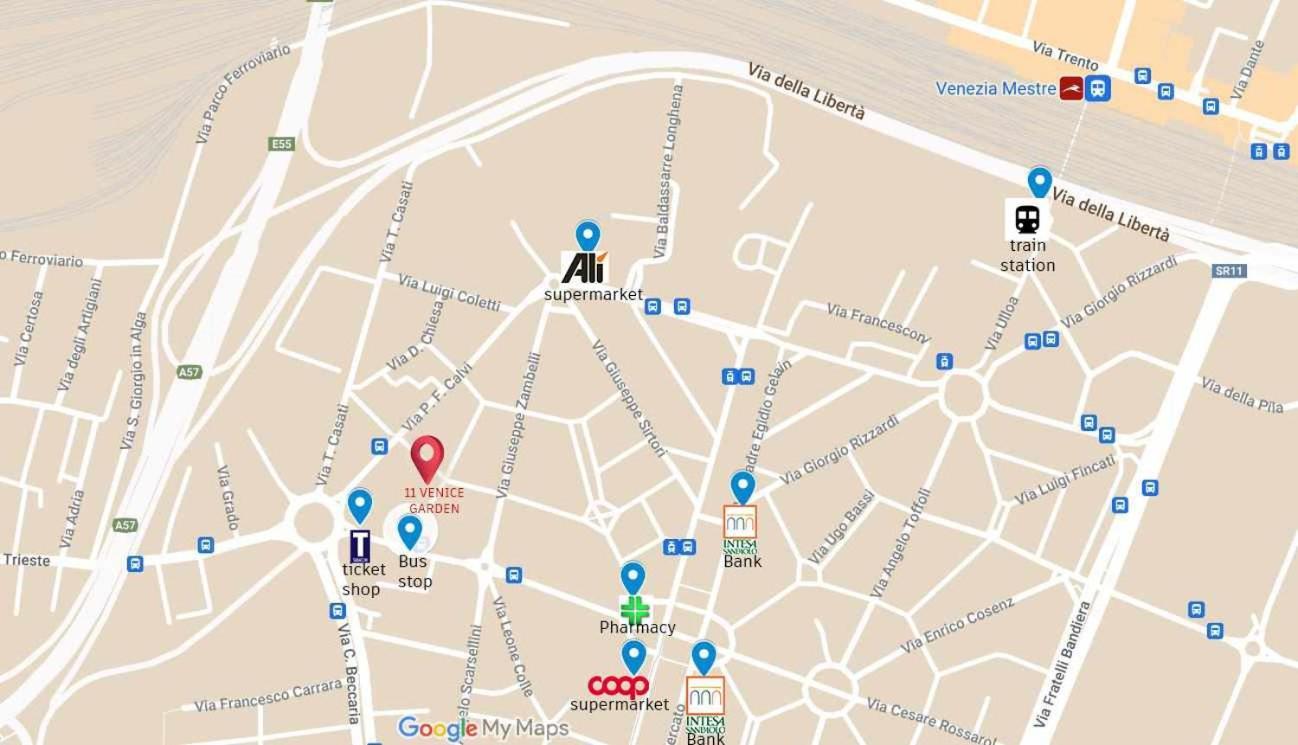 Appartamento 11 Venice Garden Private Garden Parking Free Marghera Esterno foto